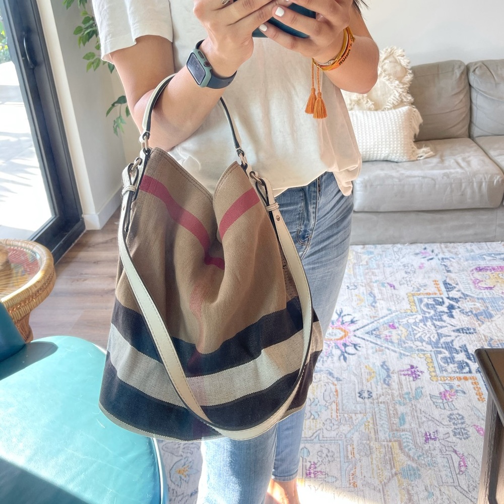 PRICED TO SELL! Burberry Ashby Canvas CrossBody